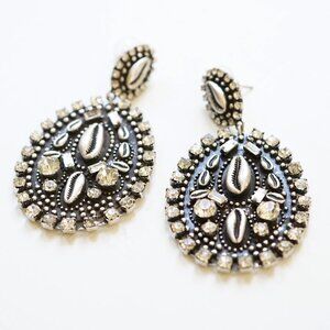DANNIJO Spano Swarovski Crystal Drop Earrings